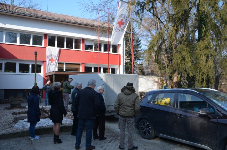 Gradsko društvo Crvenog križa danas je preuzelo novu, vrijednu pošiljku humanitarne pomoći.